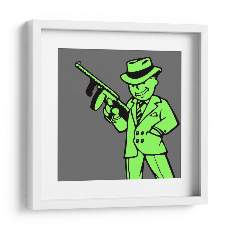 Pip boy gangster | Cuadro decorativo de Canvas Lab