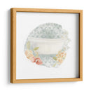 Jardín Romance Baño I - June Erica Vess | Cuadro decorativo de Canvas Lab