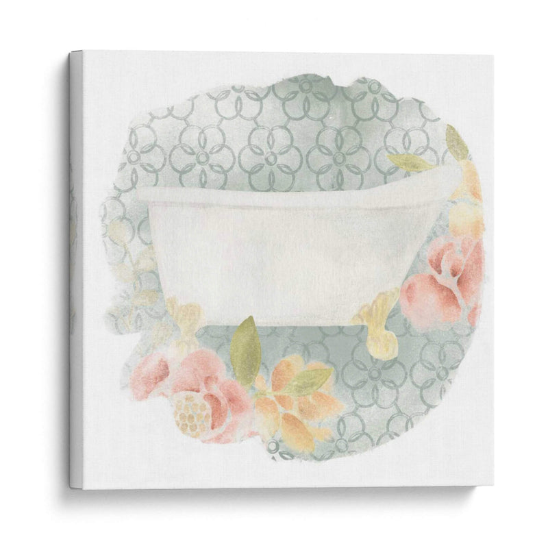 Jardín Romance Baño Ii - June Erica Vess | Cuadro decorativo de Canvas Lab