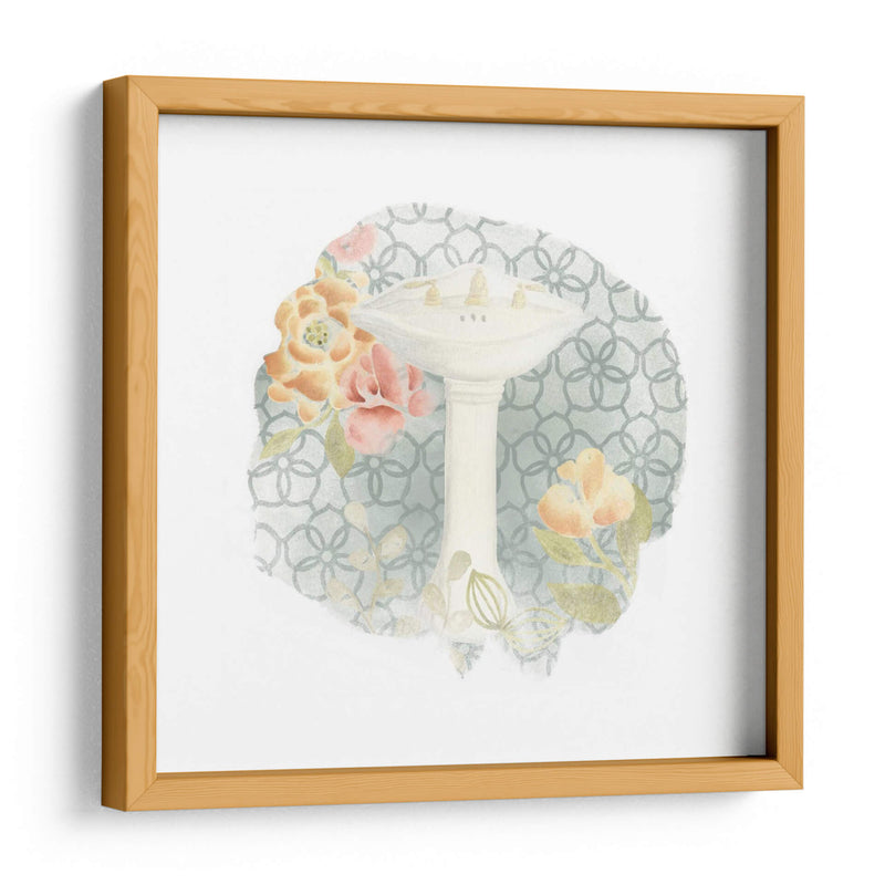 Jardín Romance Baño Iii - June Erica Vess | Cuadro decorativo de Canvas Lab