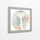 Jardín Romance Baño Iv - June Erica Vess | Cuadro decorativo de Canvas Lab