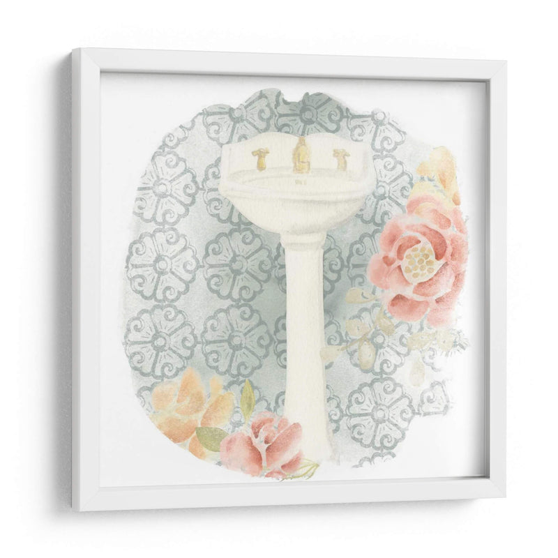 Jardín Romance Baño Iv - June Erica Vess | Cuadro decorativo de Canvas Lab