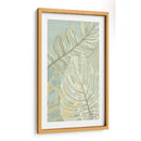 Panel De Palma Y Coral Ii - June Erica Vess | Cuadro decorativo de Canvas Lab