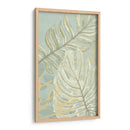 Panel De Palma Y Coral Ii - June Erica Vess | Cuadro decorativo de Canvas Lab