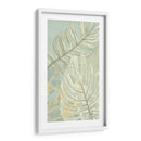 Panel De Palma Y Coral Ii - June Erica Vess | Cuadro decorativo de Canvas Lab