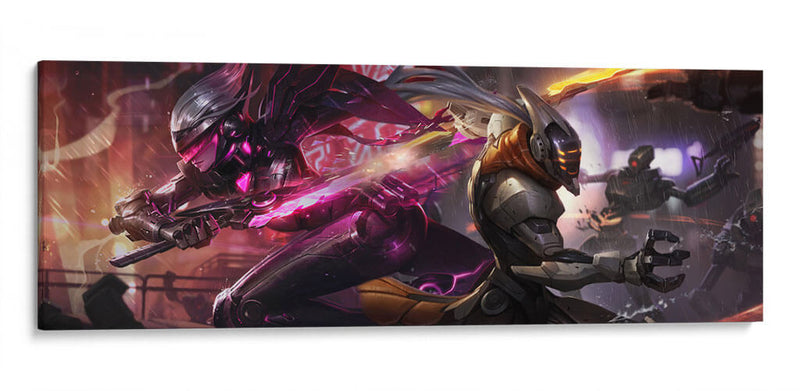 Project Fiora and Yi | Cuadro decorativo de Canvas Lab