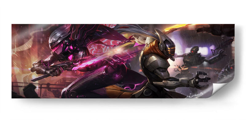 Project Fiora and Yi | Cuadro decorativo de Canvas Lab