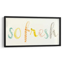 Fresco Y Limpio Yo - June Erica Vess | Cuadro decorativo de Canvas Lab