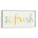 Fresco Y Limpio Yo - June Erica Vess | Cuadro decorativo de Canvas Lab