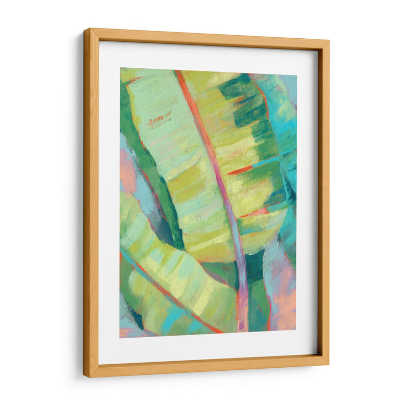 Hojas De Palma Vibrante I - Jennifer Goldberger | Cuadro decorativo de Canvas Lab