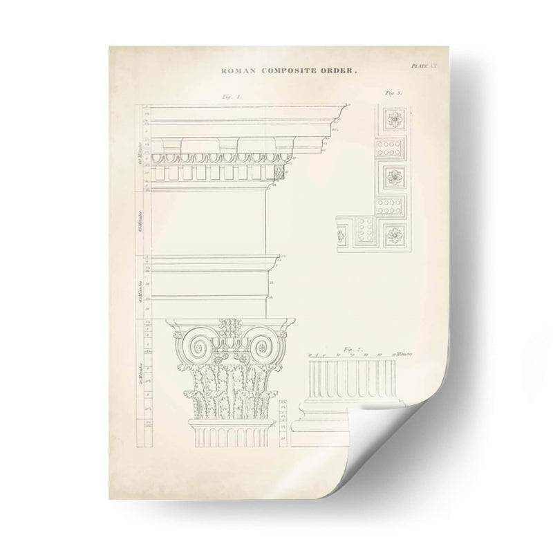 Arquitectura Griega Y Romana Iv - Thomas Kelly | Cuadro decorativo de Canvas Lab