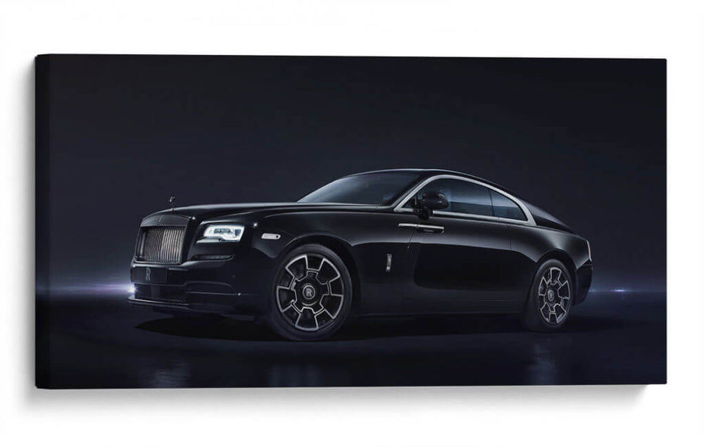 Rolls Royce Wraith Black Badge | Cuadro decorativo de Canvas Lab