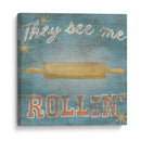 Cocina Hip Ii - June Erica Vess | Cuadro decorativo de Canvas Lab