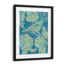 Pájaros Florales I - Chariklia Zarris | Cuadro decorativo de Canvas Lab