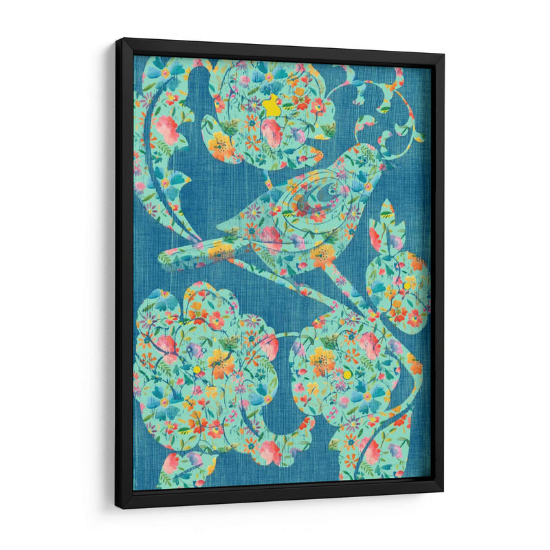 Pájaros Florales I - Chariklia Zarris | Cuadro decorativo de Canvas Lab
