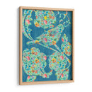 Pájaros Florales I - Chariklia Zarris | Cuadro decorativo de Canvas Lab