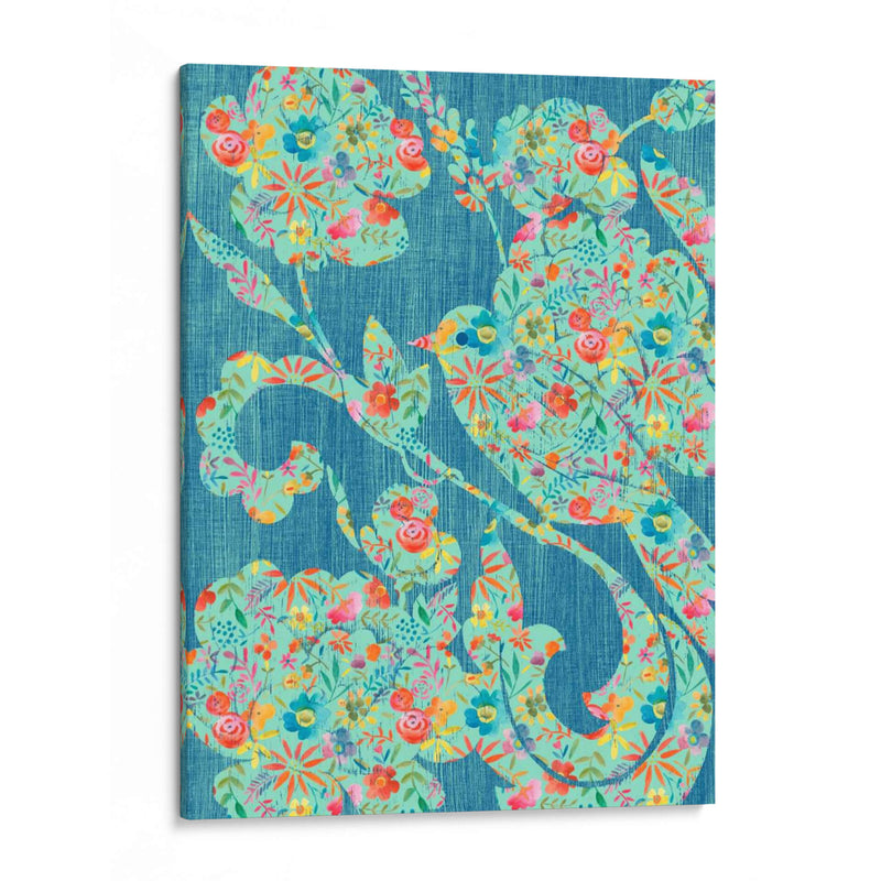 Pájaros Florales Ii - Chariklia Zarris | Cuadro decorativo de Canvas Lab