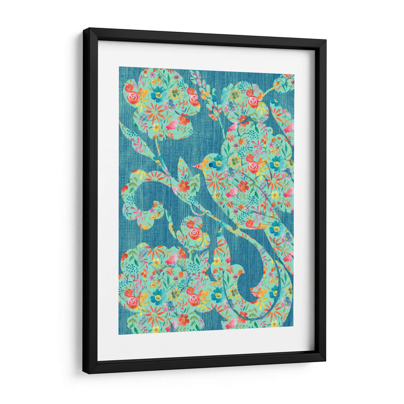 Pájaros Florales Ii - Chariklia Zarris | Cuadro decorativo de Canvas Lab