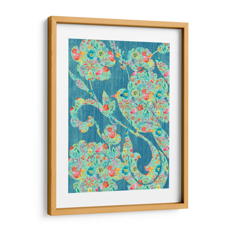 Pájaros Florales Ii - Chariklia Zarris | Cuadro decorativo de Canvas Lab