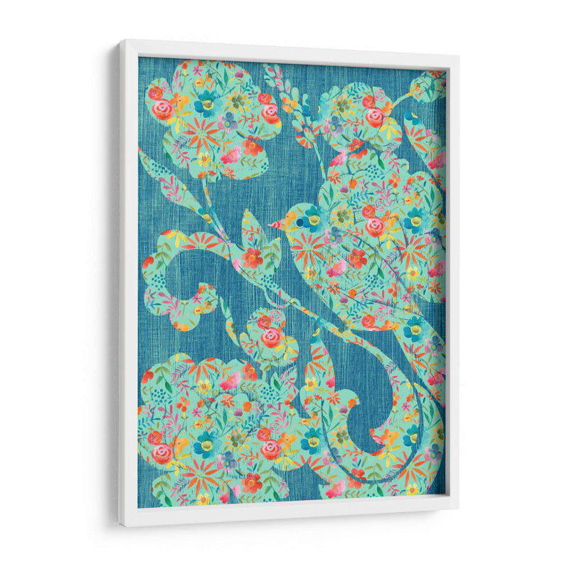 Pájaros Florales Ii - Chariklia Zarris | Cuadro decorativo de Canvas Lab