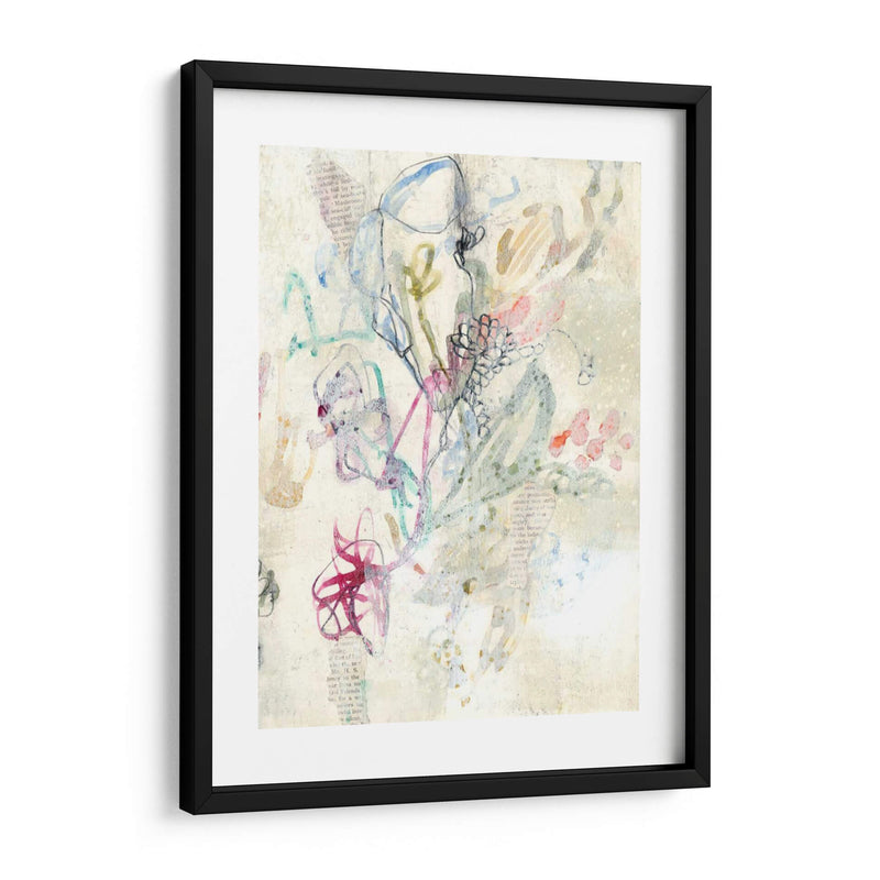 Borto De Whimsy Ii - Jennifer Goldberger | Cuadro decorativo de Canvas Lab