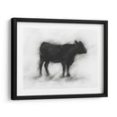 Estudio Bovino De Carbón Ii - Ethan Harper | Cuadro decorativo de Canvas Lab