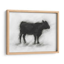 Estudio Bovino De Carbón Ii - Ethan Harper | Cuadro decorativo de Canvas Lab