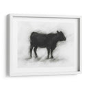 Estudio Bovino De Carbón Ii - Ethan Harper | Cuadro decorativo de Canvas Lab