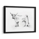 Charcoal Bovine Study Iii - Ethan Harper | Cuadro decorativo de Canvas Lab