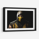 Scorpion on white eyes | Cuadro decorativo de Canvas Lab