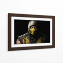 Scorpion on white eyes | Cuadro decorativo de Canvas Lab