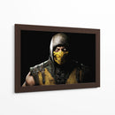 Scorpion on white eyes | Cuadro decorativo de Canvas Lab