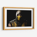 Scorpion on white eyes | Cuadro decorativo de Canvas Lab