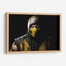 Scorpion on white eyes | Cuadro decorativo de Canvas Lab