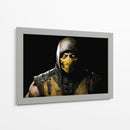 Scorpion on white eyes | Cuadro decorativo de Canvas Lab