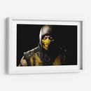 Scorpion on white eyes | Cuadro decorativo de Canvas Lab