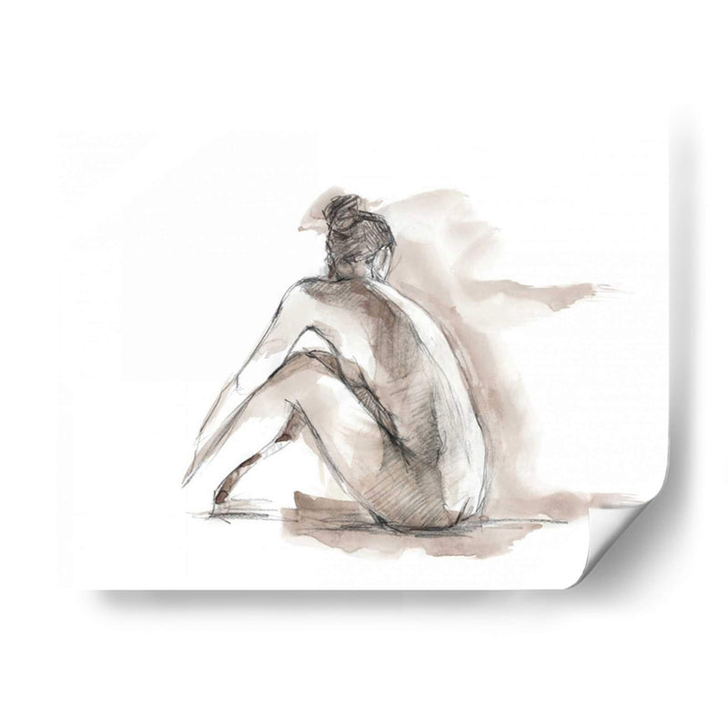 Figura Gestural Estudio I - Ethan Harper | Cuadro decorativo de Canvas Lab