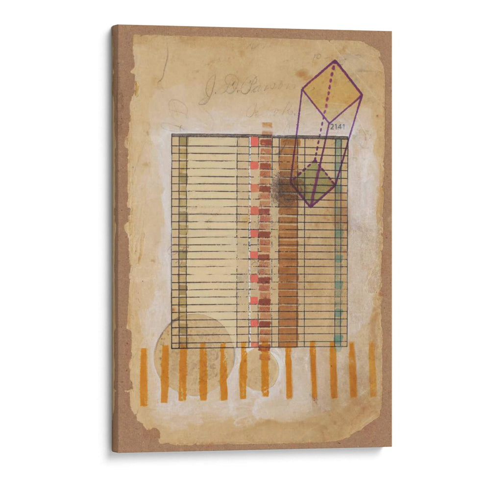 Rejilla Y Paralelogramo - Nikki Galapon | Cuadro decorativo de Canvas Lab