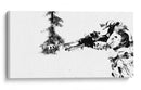 Snow trees Master Chief | Cuadro decorativo de Canvas Lab