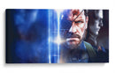 Solid Snake blue | Cuadro decorativo de Canvas Lab