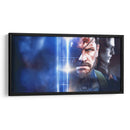 Solid Snake blue | Cuadro decorativo de Canvas Lab
