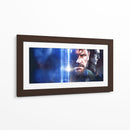 Solid Snake blue | Cuadro decorativo de Canvas Lab