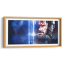 Solid Snake blue | Cuadro decorativo de Canvas Lab