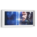 Solid Snake blue | Cuadro decorativo de Canvas Lab