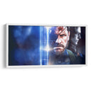 Solid Snake blue | Cuadro decorativo de Canvas Lab
