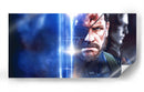 Solid Snake blue | Cuadro decorativo de Canvas Lab