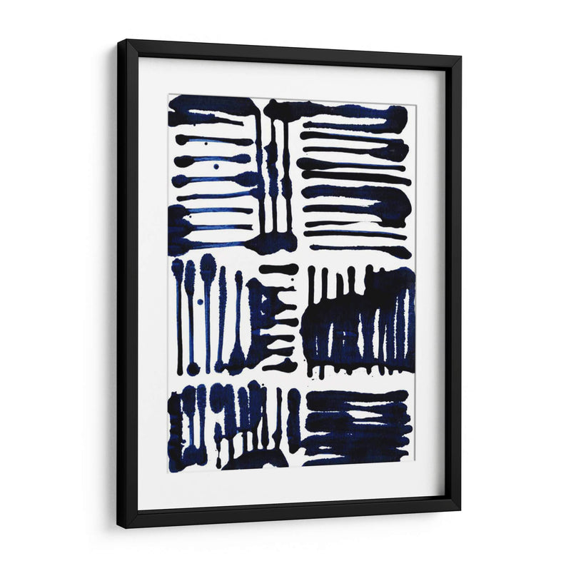 Stripes Indigo Ii - Jodi Fuchs | Cuadro decorativo de Canvas Lab