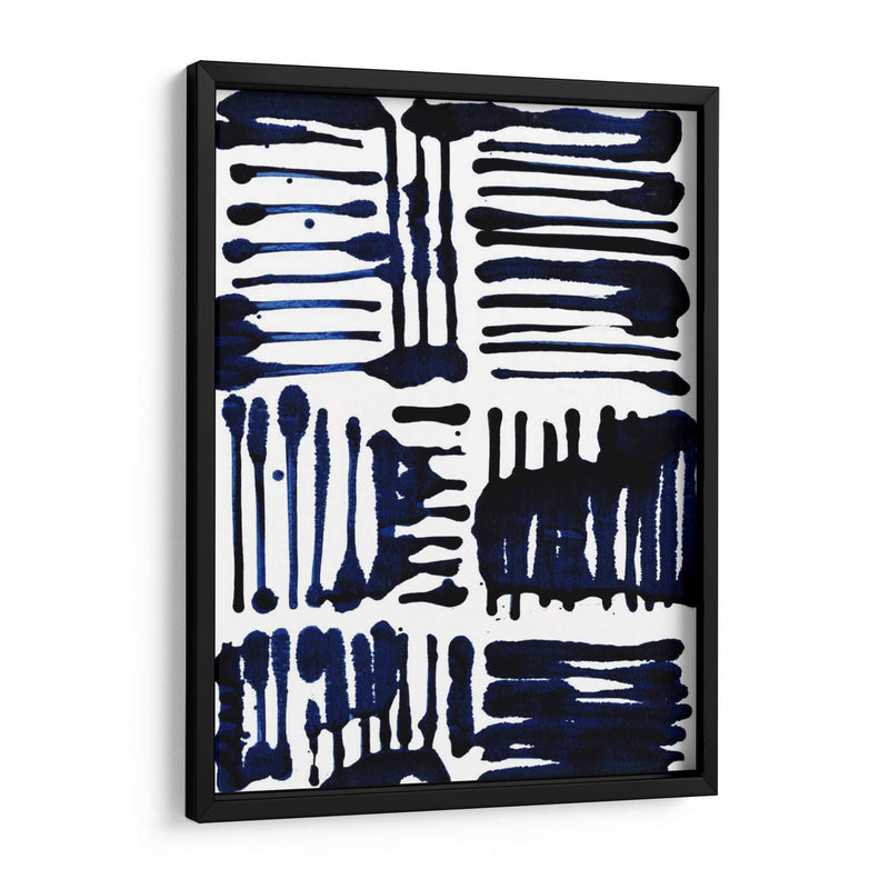 Stripes Indigo Ii - Jodi Fuchs | Cuadro decorativo de Canvas Lab