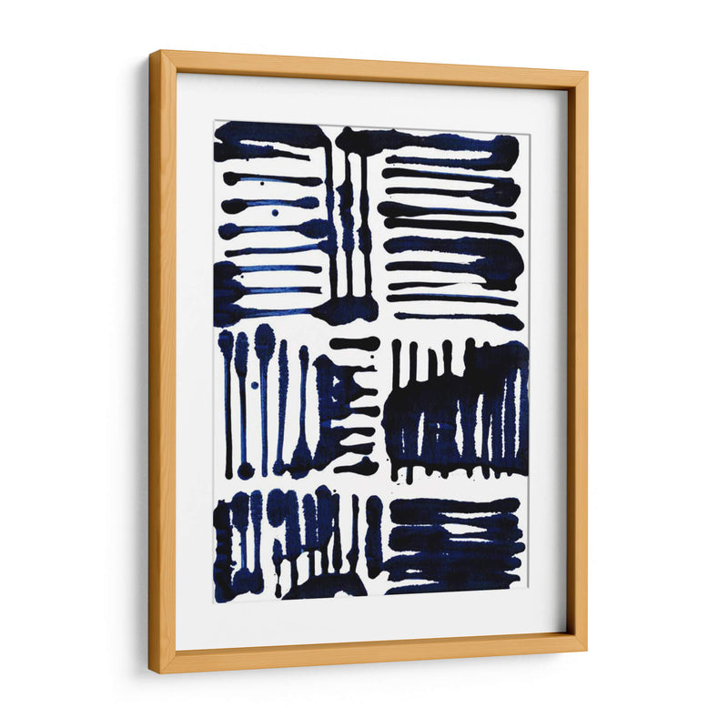 Stripes Indigo Ii - Jodi Fuchs | Cuadro decorativo de Canvas Lab