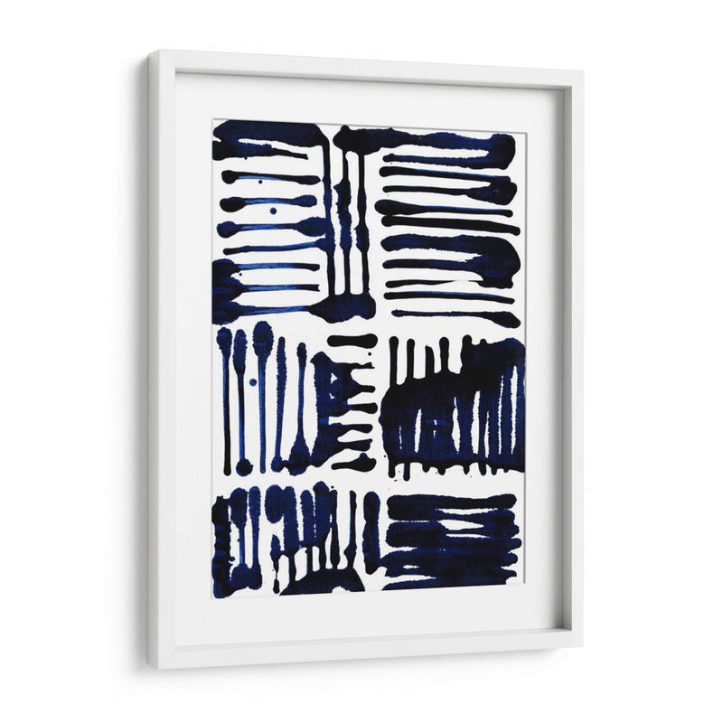 Stripes Indigo Ii - Jodi Fuchs | Cuadro decorativo de Canvas Lab